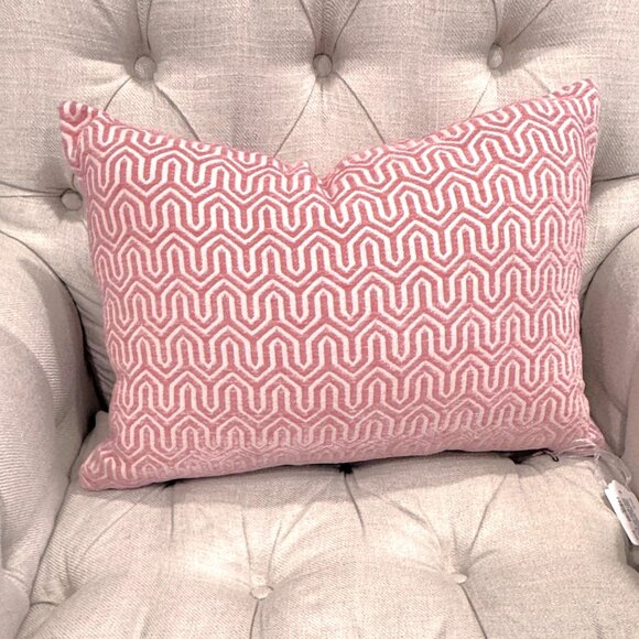 Art Deco Lumbar Accent Pillows - Picture 3 of 4